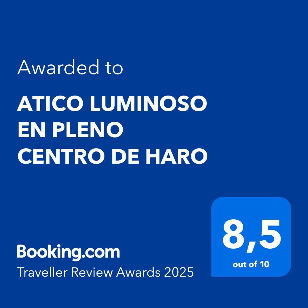 Atico Luminoso En Pleno Centro De Haro Apartment Exterior photo